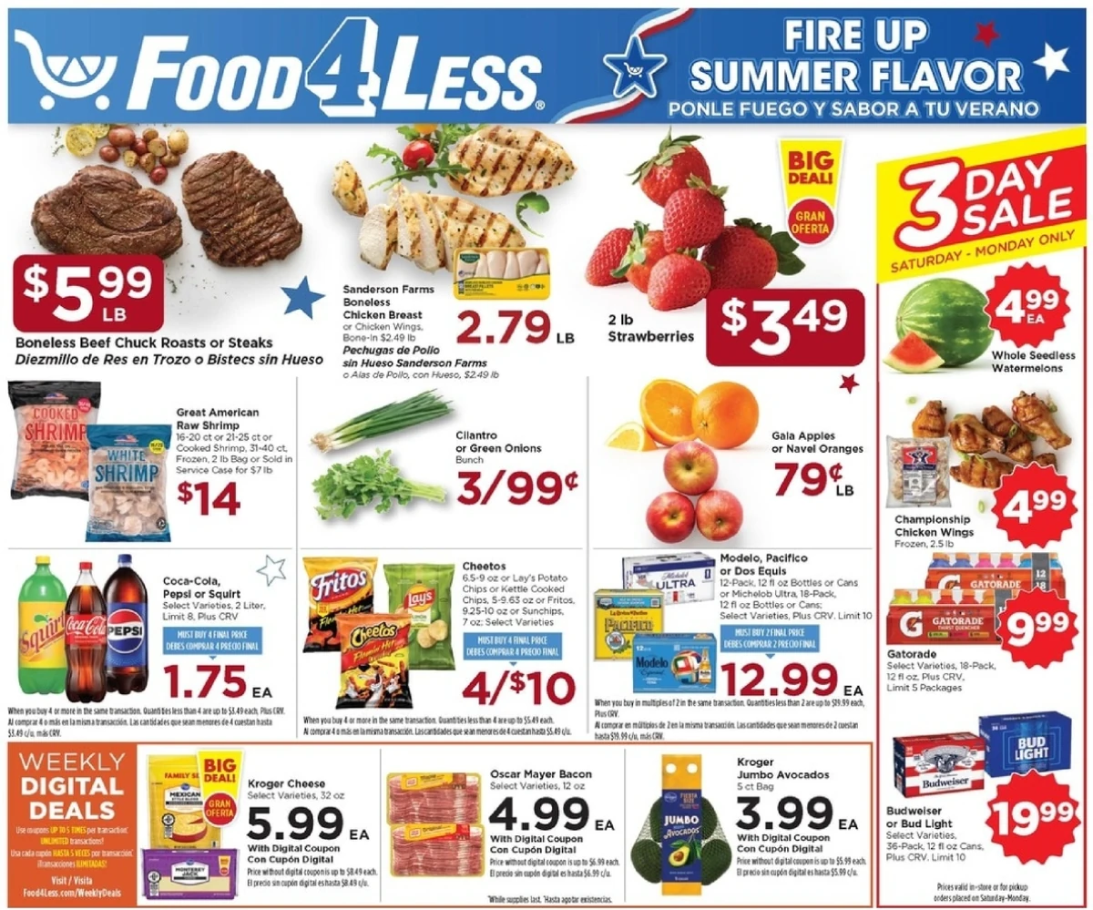 Food 4 Less Weekly Ad